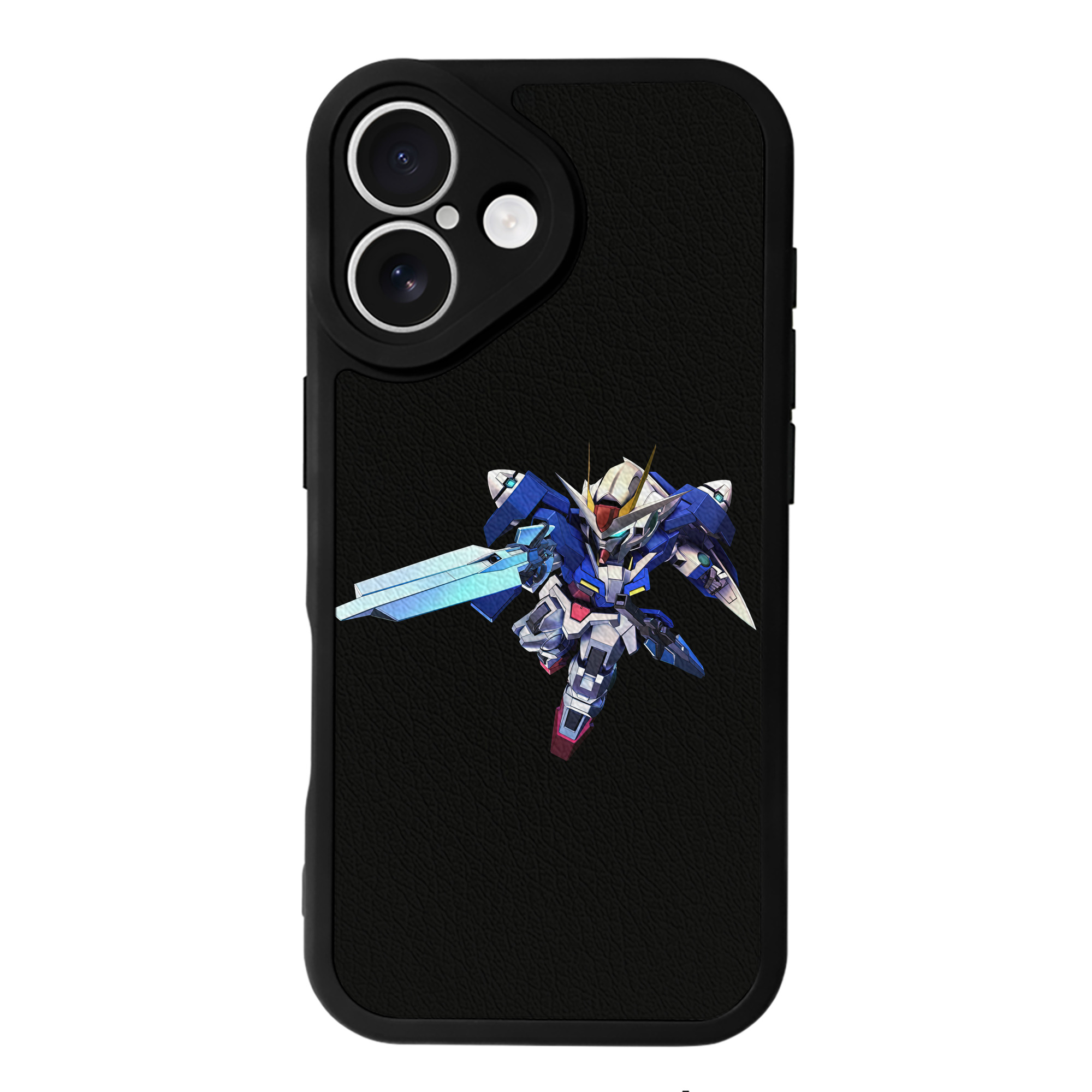 （画像用） 機動戦士ガンダム Mobile Suit Gundam 【iPhone 16シリーズ対応】シリコンスマホケース（レザー調） 材質：シリコン